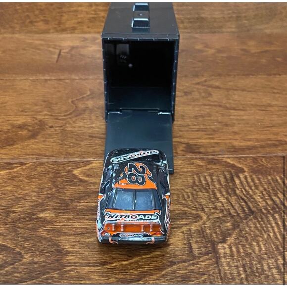 DISNEY Pixar Cars Nitroade Hauler Semi Truck and Car - Picture 4 of 5